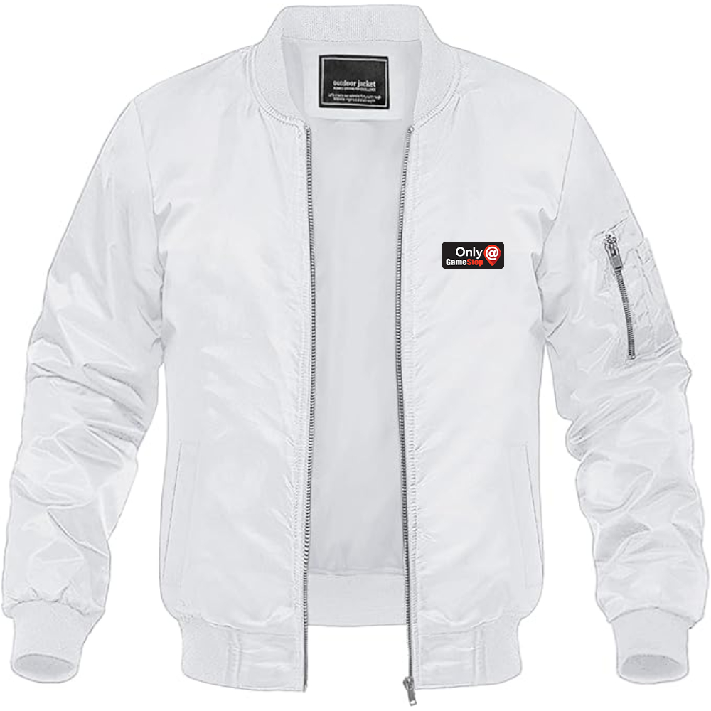 Men's Only at GameStop Banner Lightweight Bomber Jacket