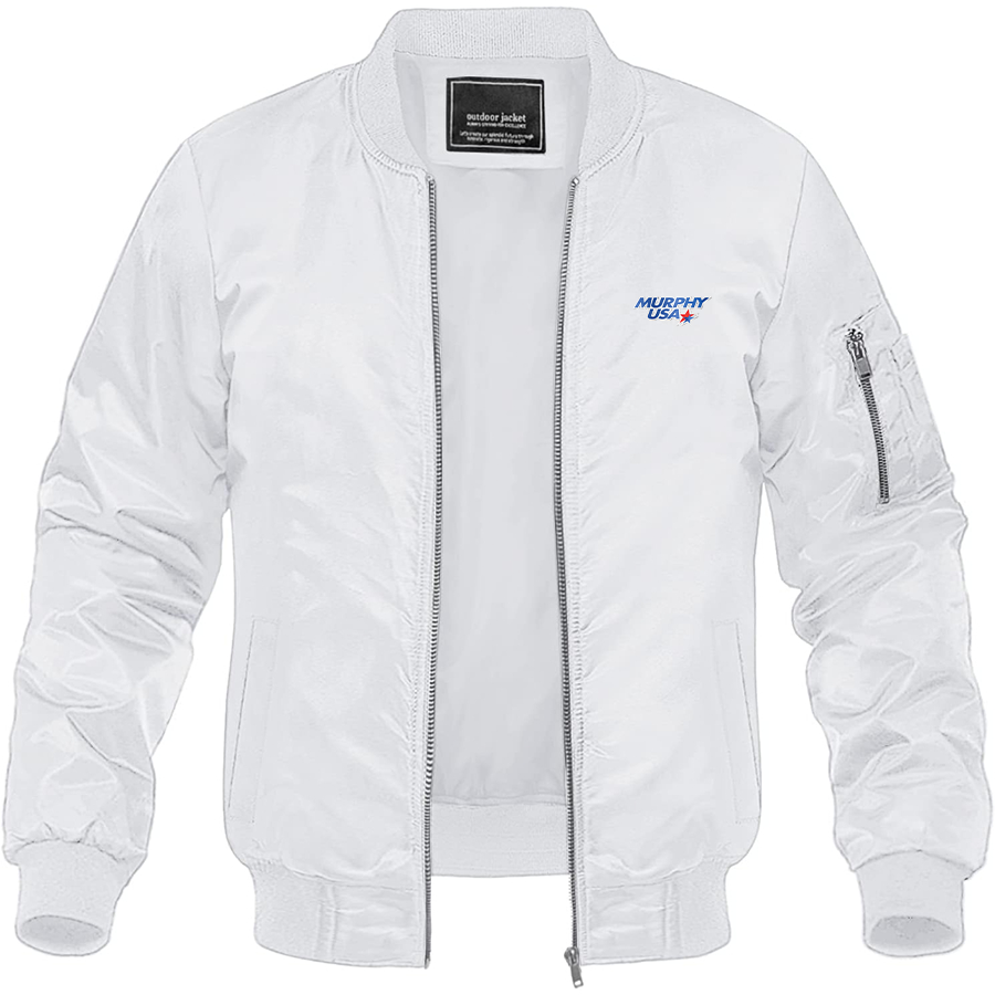 Men's Murphy USA Logo Lightweight Bomber Jacket