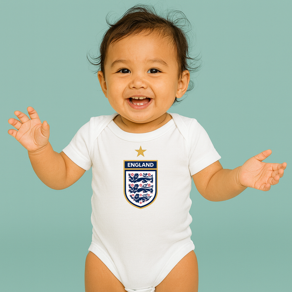 England National Soccer Team Baby Romper Onesie