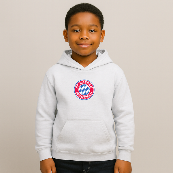 Youth Kids F.C. Bayern Munchen Soccer Pullover Hoodie