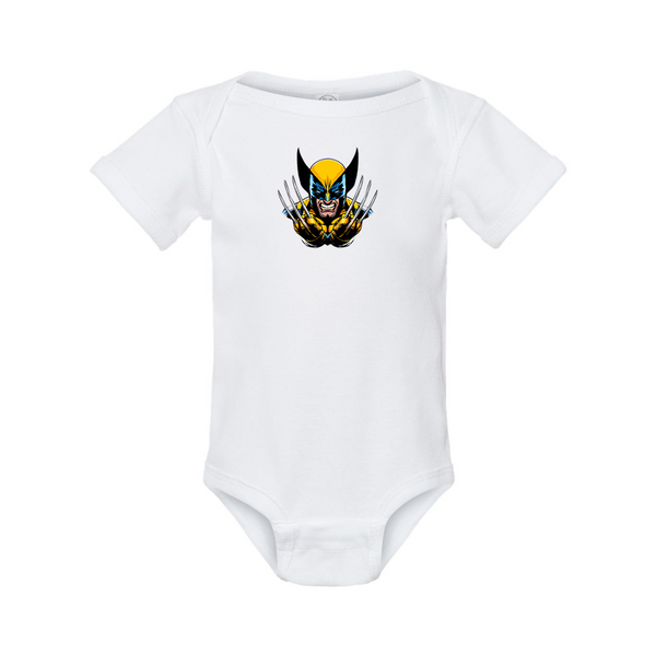 Wolverine 2025 Art   Rabbit Skins Infant Baby Rib Bodysuit