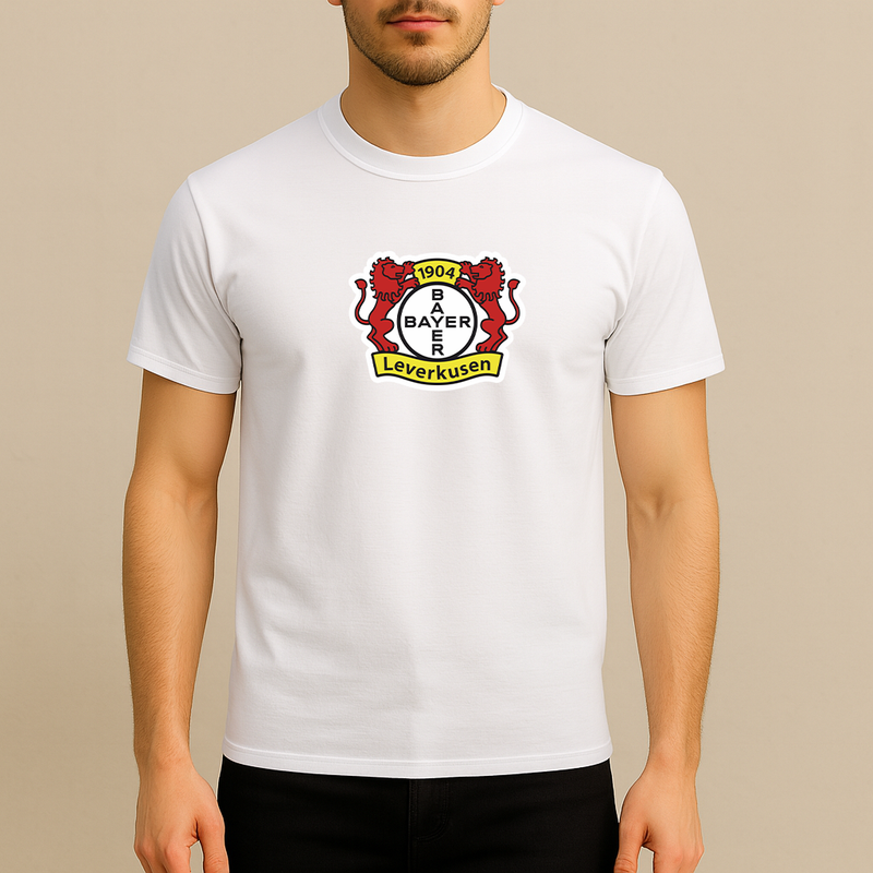 Men's Bayer Leverkusen FC Cotton T-Shirt