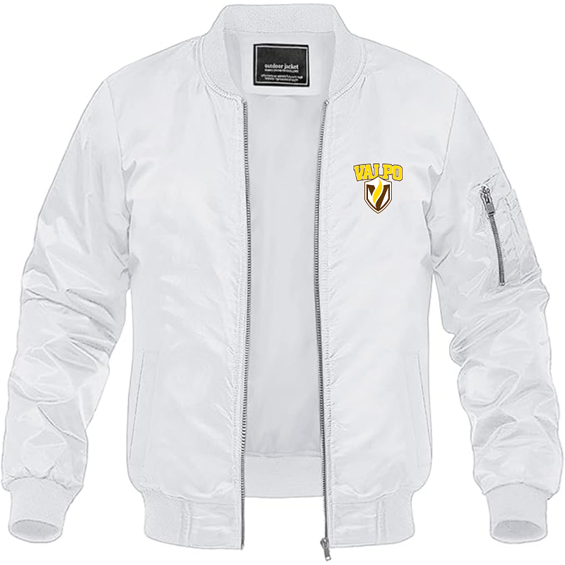 Men's Valparaiso Crusaders Lightweight Bomber Jacket