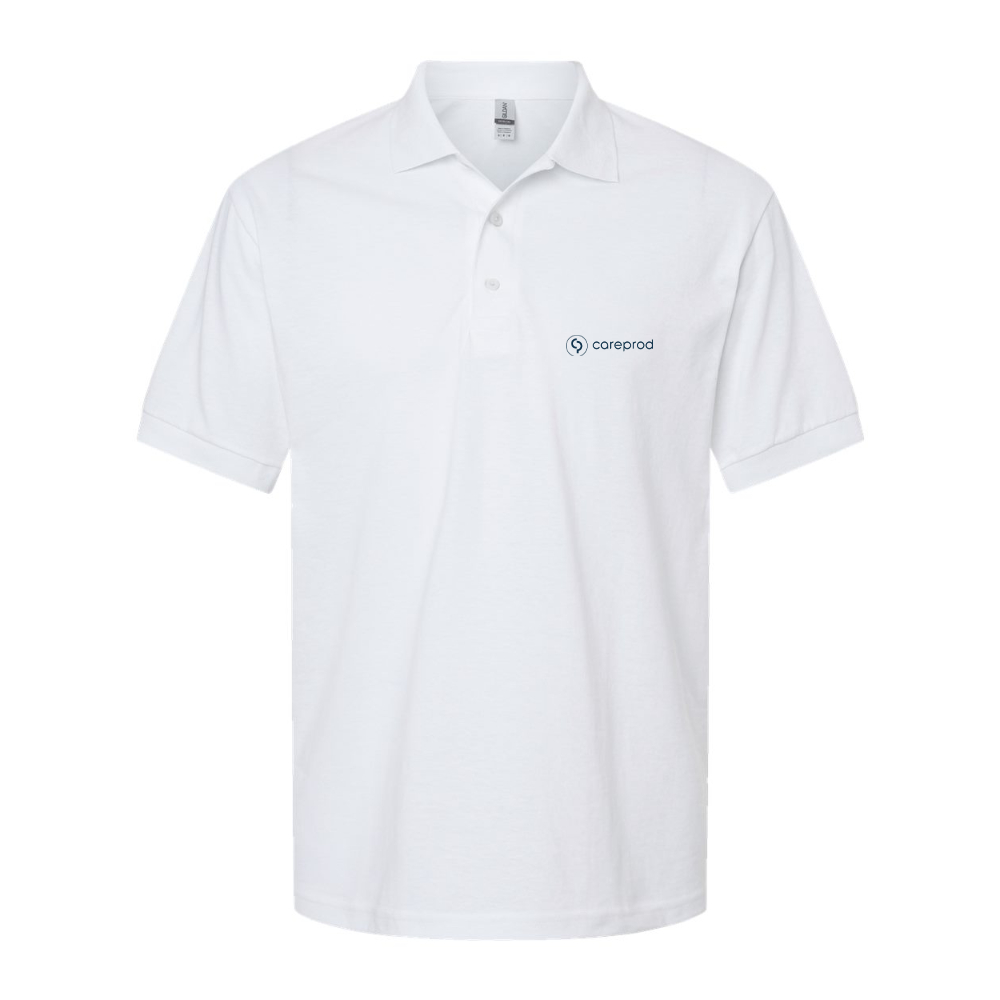 Men's Careprod Dry Blend Jersey Polo - White