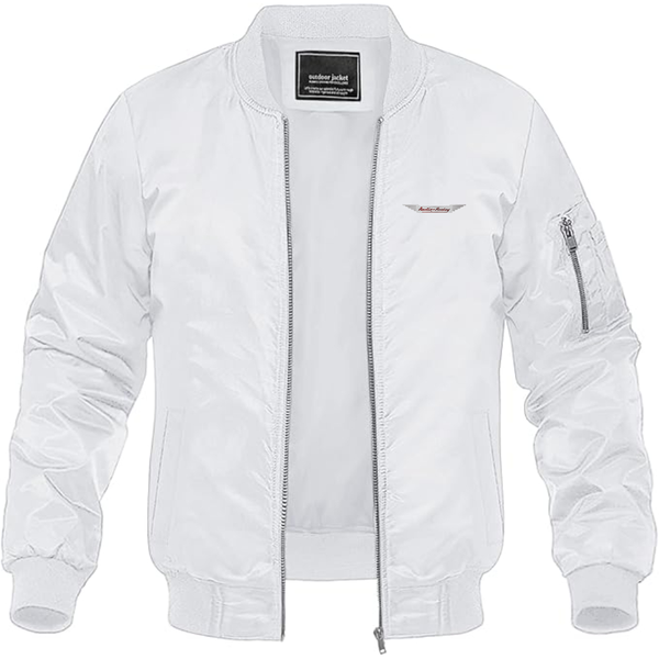 Men's Austin Healey  Logo Lightweight Bomber Jacket Windbreaker Softshell Varsity Jacket Coat