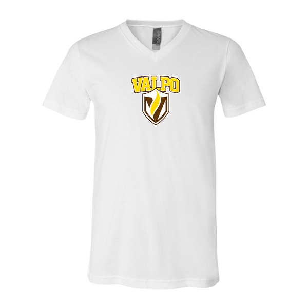 Valparaiso Crusaders BELLA  CANVAS - Jersey V-Neck T-Shirt