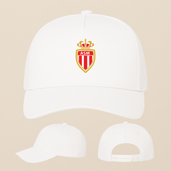 AS Monaco FC Five Panel Twill Snapback Cap