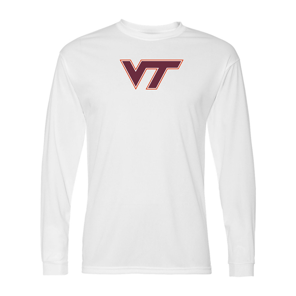Men's Virginia Tech Hokies Performance Long Sleeve T-Shirt