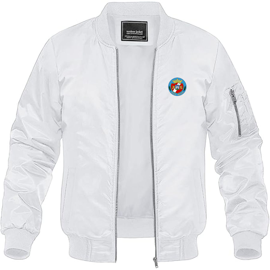 Men's Alba Regia Logo Lightweight Bomber Jacket