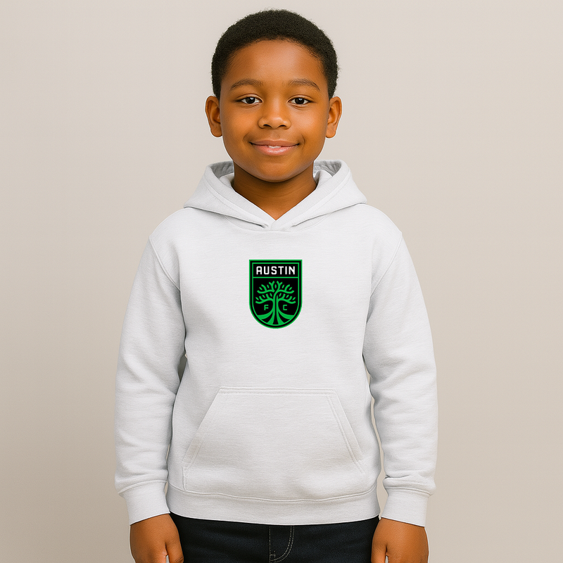 Youth Kids Austin FC Pullover Hoodie