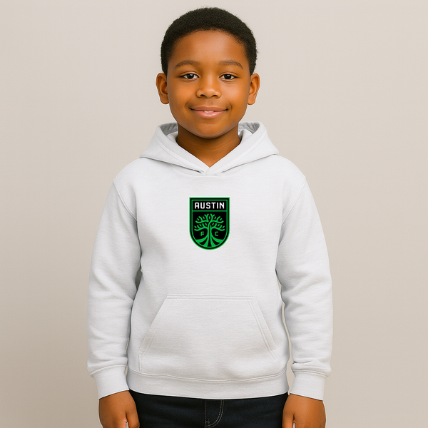 Youth Kids Austin FC Pullover Hoodie