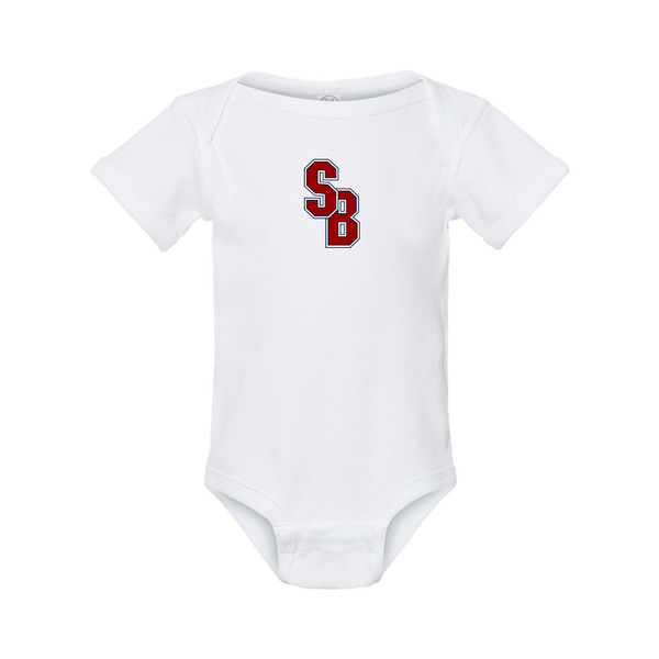 Stony Brook Seawolves  Rabbit Skins Infant Baby Rib Bodysuit