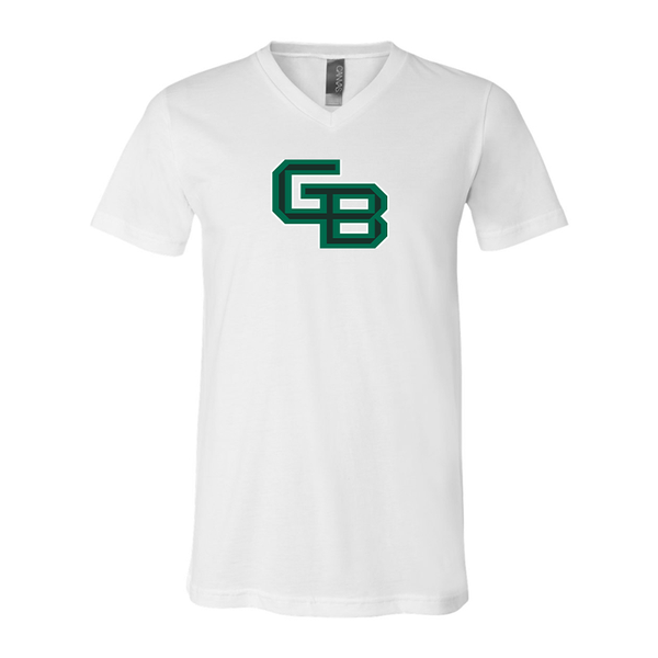 Wisconsin Green Bay Phoenix BELLA  CANVAS - Jersey V-Neck T-Shirt
