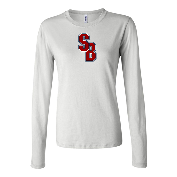 BELLA CANVAS Women’s Stony Brook Seawolves Jersey Long Sleeve Tee