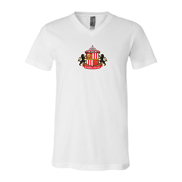Sunderland AFC Soccer BELLA  CANVAS - Jersey V-Neck T-Shirt
