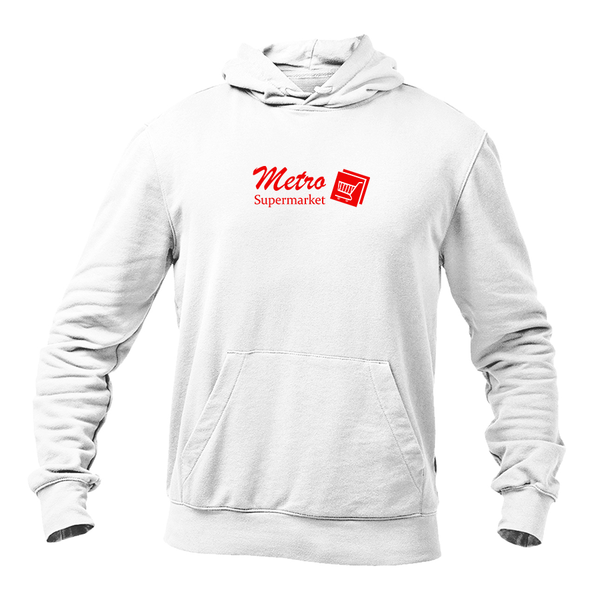Men's Metro Supermarket  Logo  Pullover Hoodie