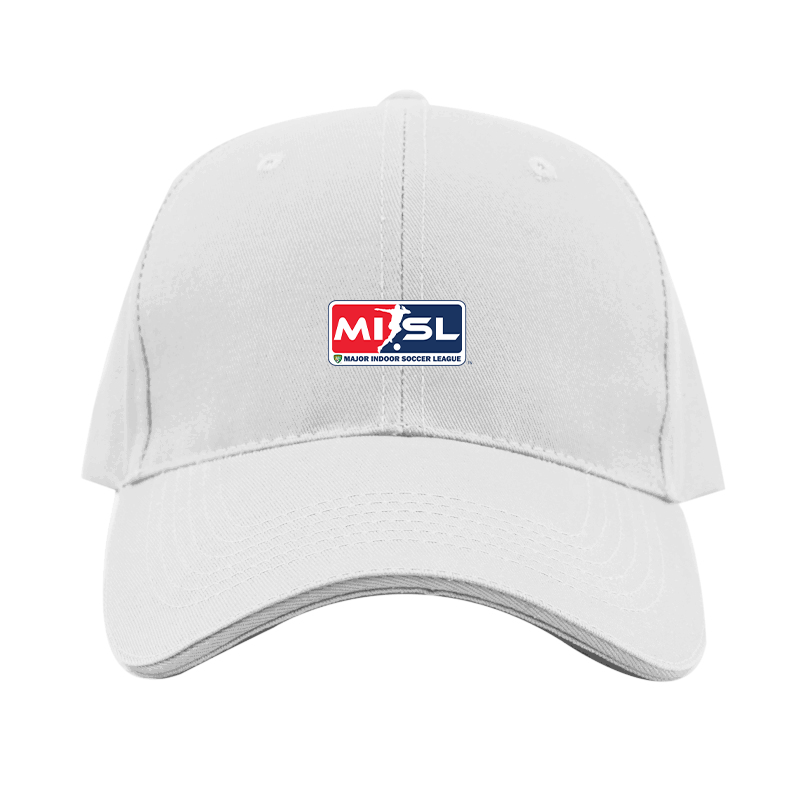Major Indoor Soccer League Logo  Dad Baseball Cap Hat