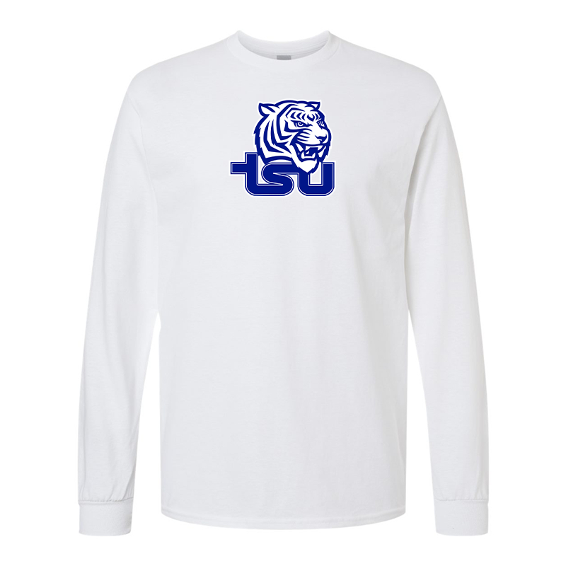 Men's Tennessee State Tigers Gildan Heavy Cotton Long Sleeve T-Shirt