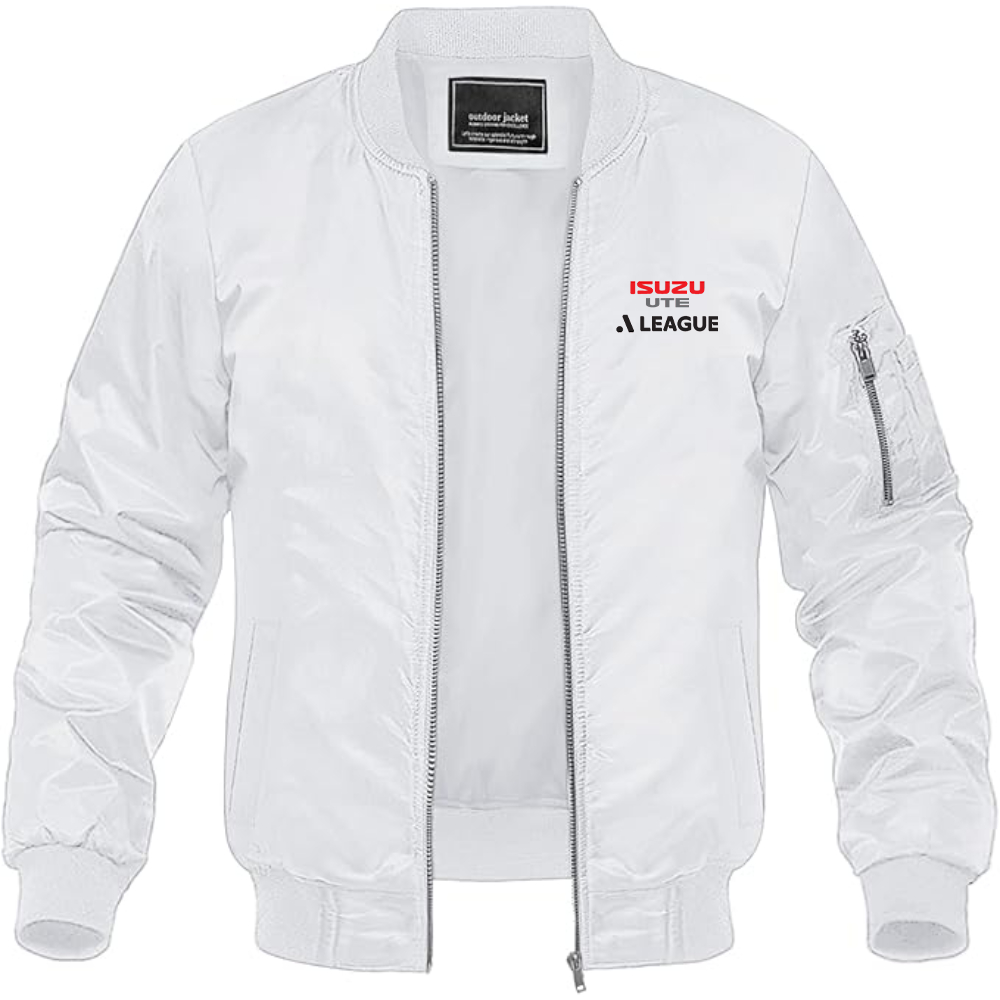 Men's A League Logo Lightweight Bomber Jacket