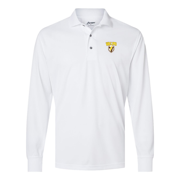 Men's  Valparaiso Crusaders Paragon Prescott Long Sleeve Polo