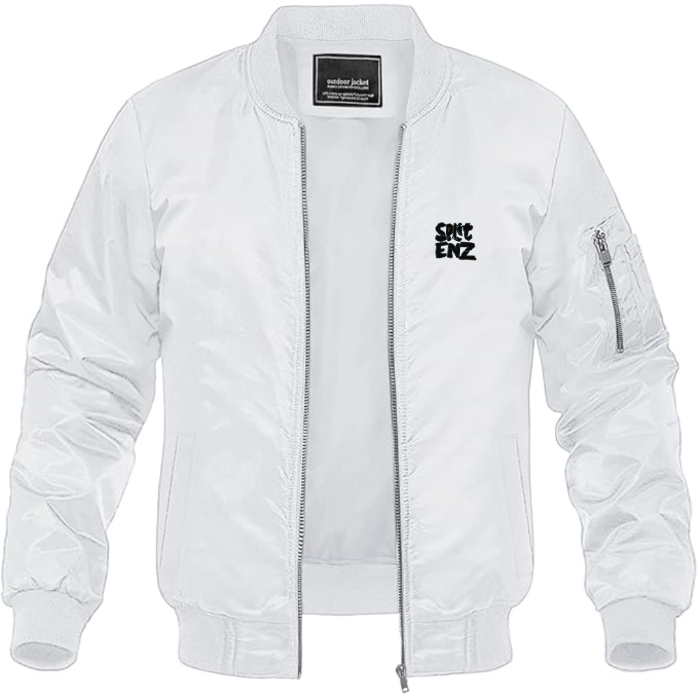 Men's Split Enz Logo Lightweight Bomber Jacket
