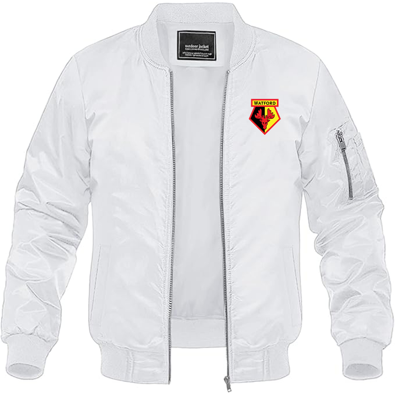 Men's Watford Soccer Lightweight Bomber Jacket