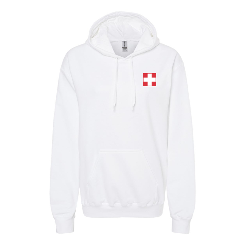 Men's  Switzerland National Football Soccer Team  Pullover Hoodie