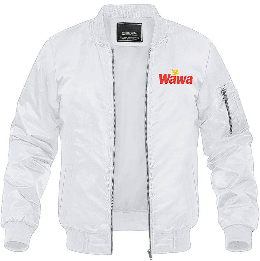 Men's Wawa Gas Station Lightweight Bomber Jacket