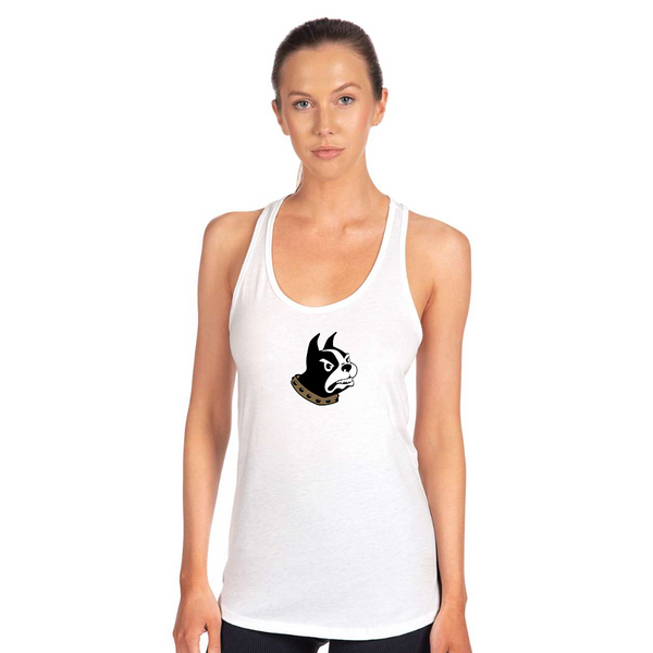 Women's Wofford Terriers Next Level Ideal Racerback Tank
