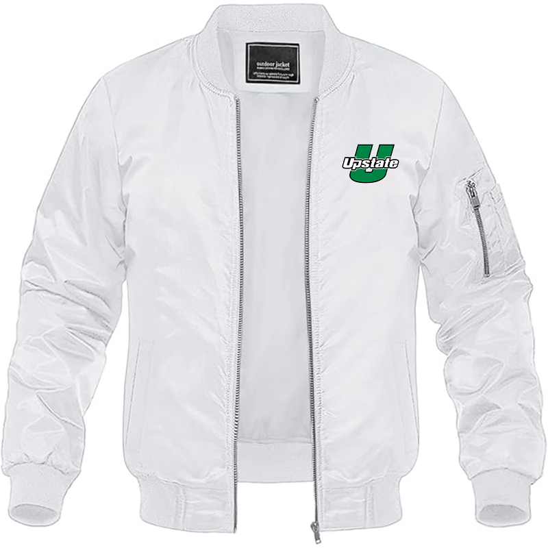Men's USC Upstate Spartans Lightweight Bomber Jacket