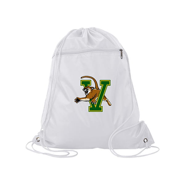 Vermont Catamounts Q-Tees - Polyester Cinchpack