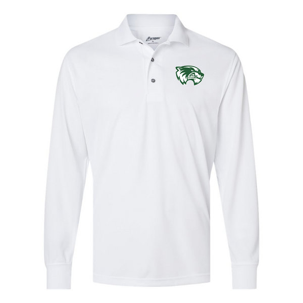 Men's Utah Valley Wolverines Paragon Prescott Long Sleeve Polo