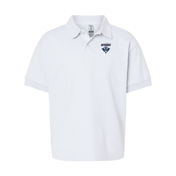 Youth Tennessee Martin Skyhawks Gildan Dry Blend Jersey Polo