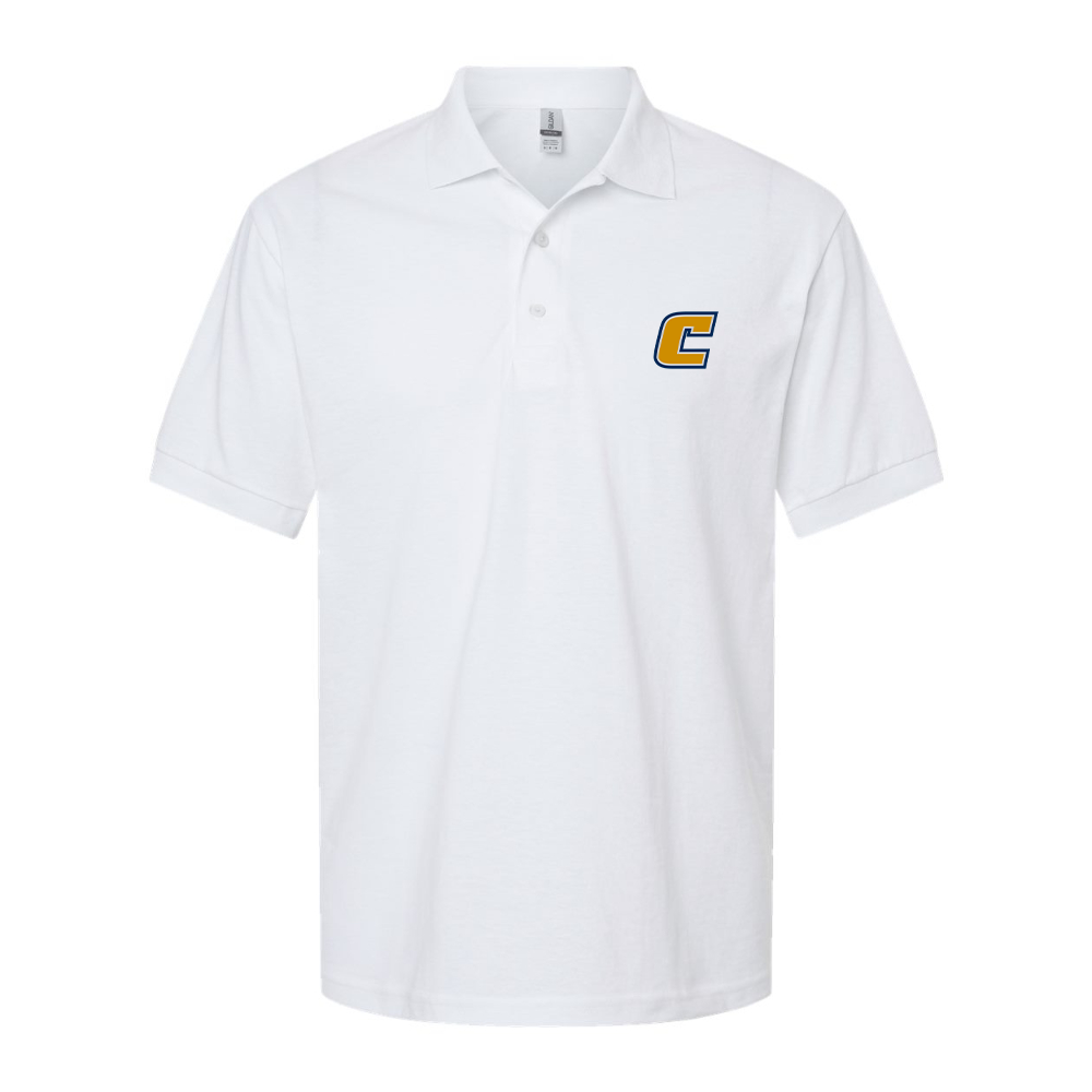 Men's Chattanooga Mocs Dry Blend Jersey Polo - White