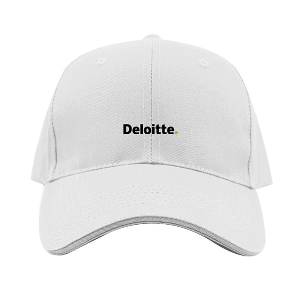 Deloitte  Logo  Dad Baseball Cap Hat