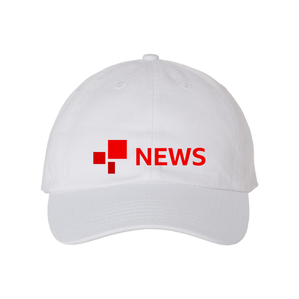 BBC News Valucap Adult Bio-Washed Classic Dad Hat