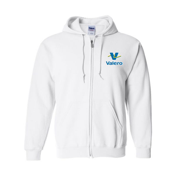 Men's Valero Gas Station  Gildan  Heavy Blend Full Zip Hooded Sweatshirt
