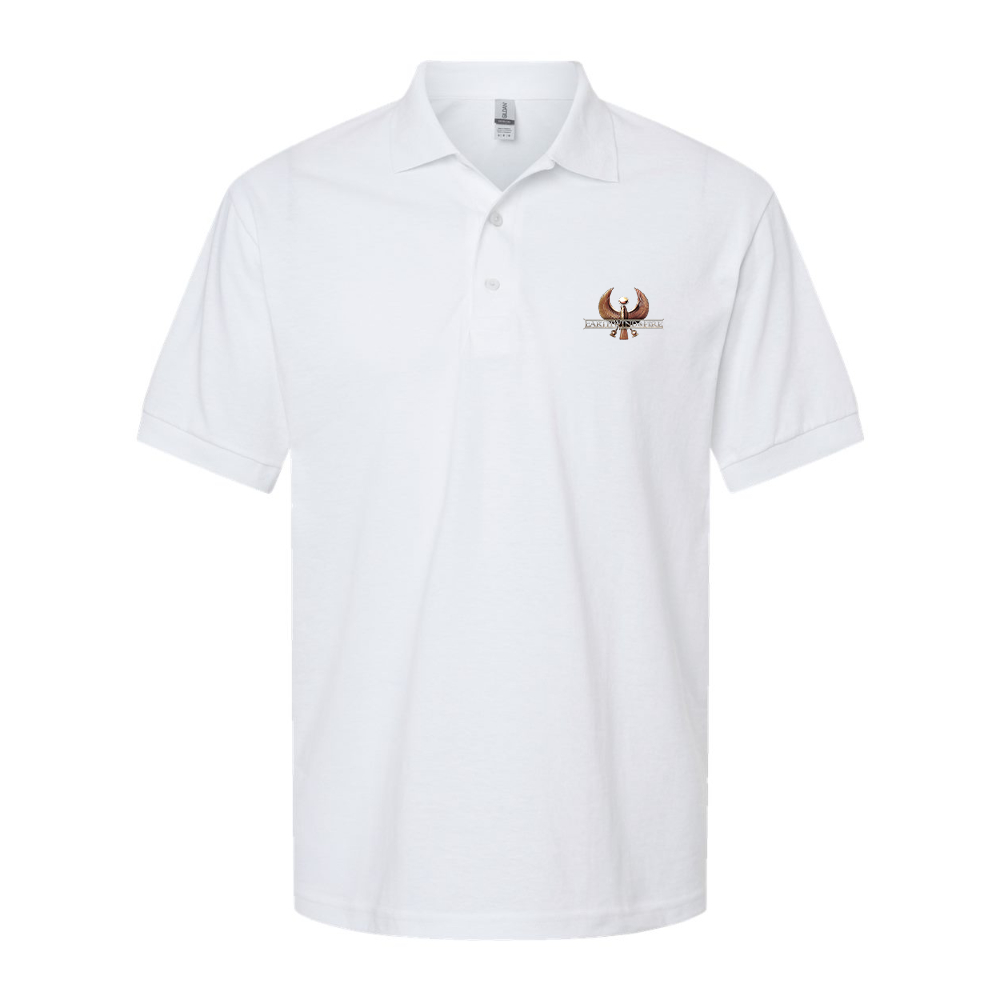 Men's Earth Wind & Fire Dry Blend Jersey Polo - White