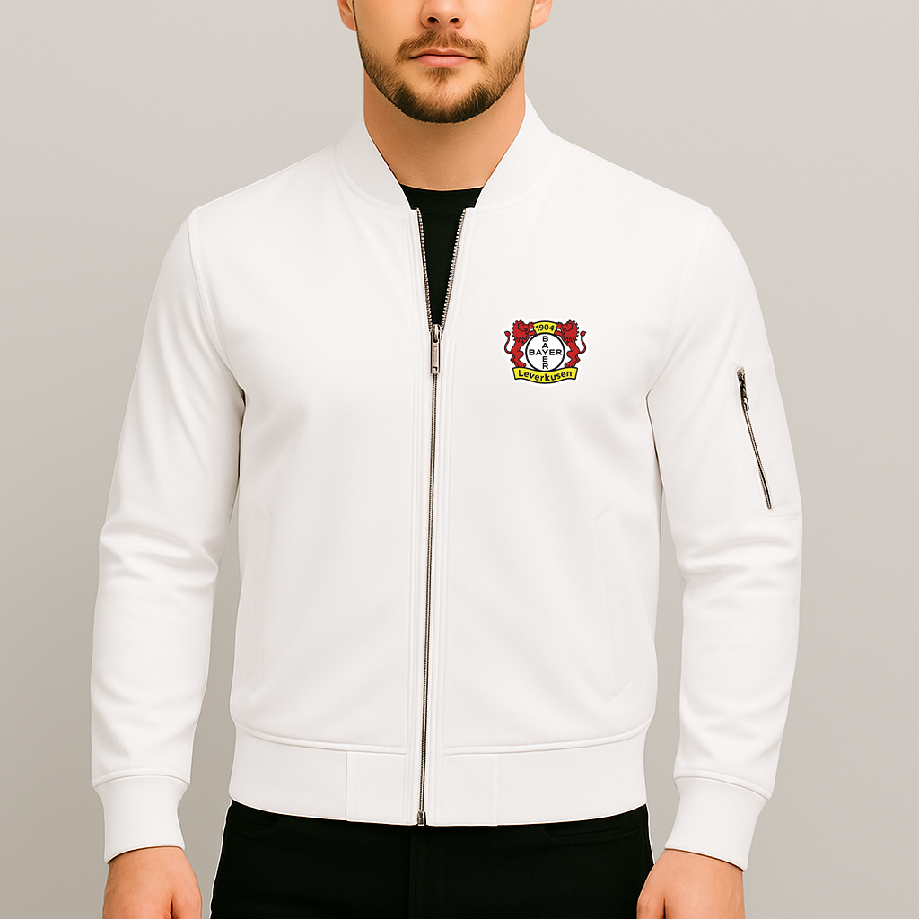 Men's Bayer Leverkusen FC Lightweight Bomber Jacket