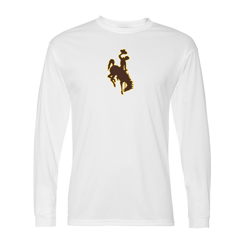 Men's  Wyoming CowboysPerformance Long Sleeve T-Shirt