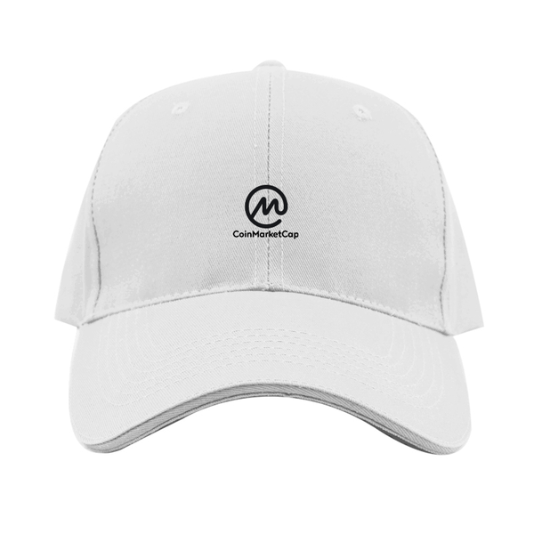 CoinMarketCap Logo  Dad Baseball Cap Hat
