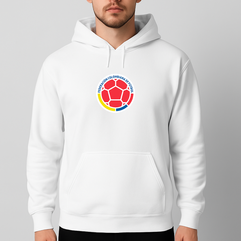 Men's Colombia National Soccer Team Pullover Hoodie