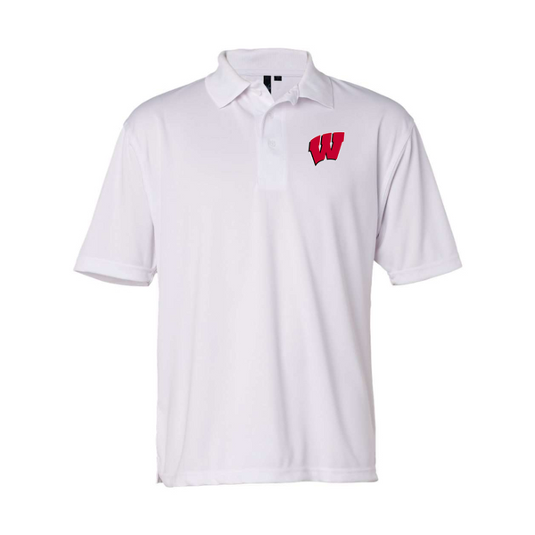 Men's Wisconsin Badgers Sierra Pacific Moisture Free Mesh Polo