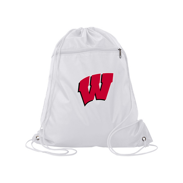 Wisconsin Badgers Q-Tees - Polyester Cinchpack