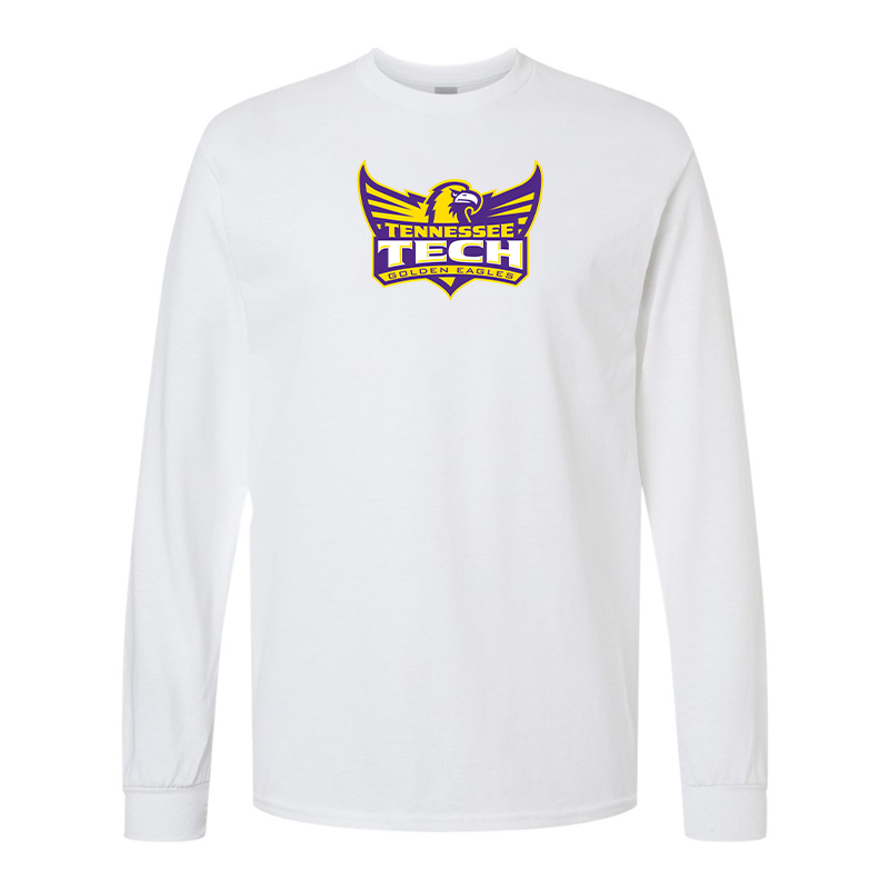 Men's Tennessee Tech Golden Eagles Gildan Heavy Cotton Long Sleeve T-Shirt