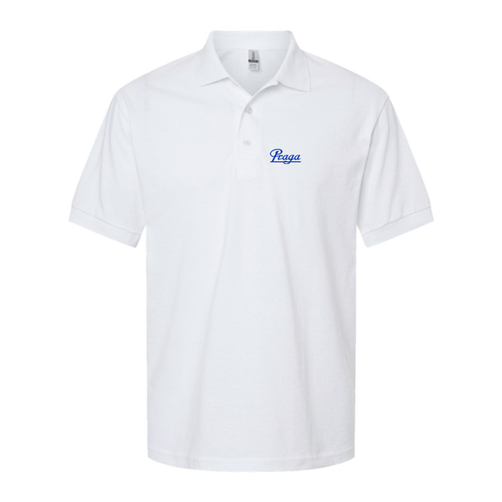Men's Praga Logo Dry Blend Polo