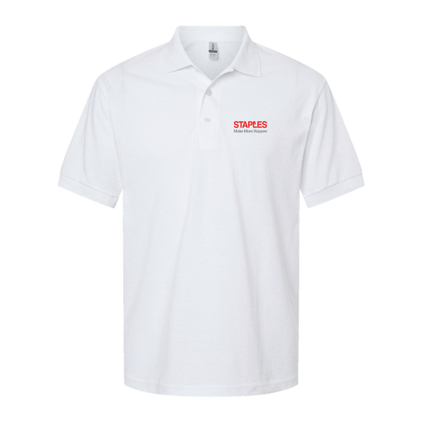 Men's Staples Logo  Dry Blend Polo