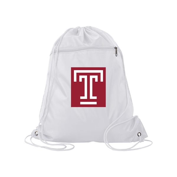 Temple Owls Q-Tees - Polyester Cinchpack
