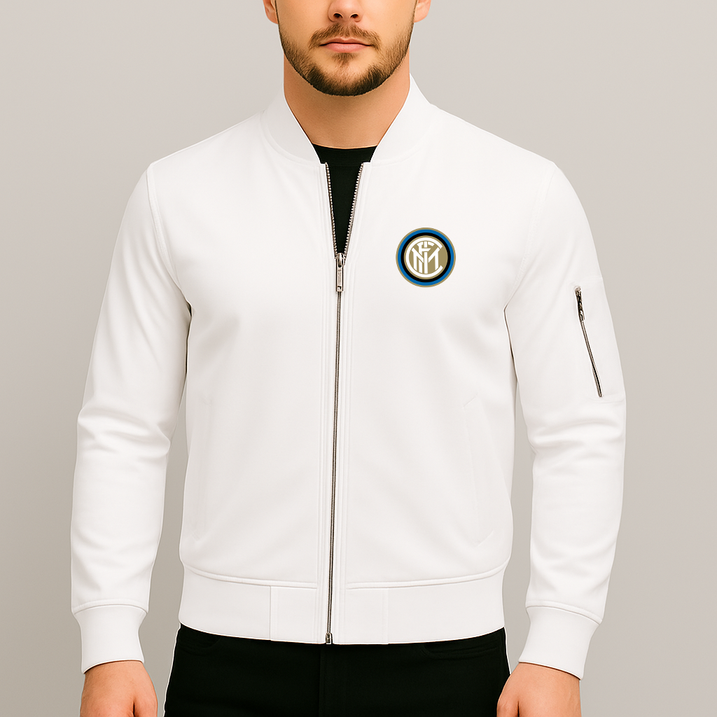 Men's Inter Milan Soccer Lightweight Bomber Jacket