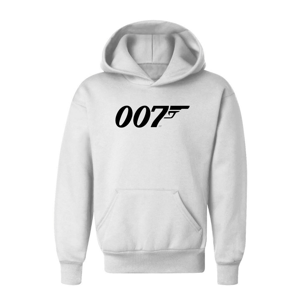 Youth Kids 007 James Bond Movie Pullover Hoodie